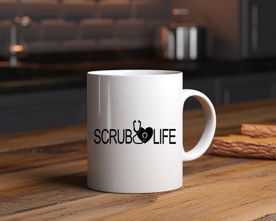 Scrub life Nurse Nursing Medical Coffee Mug
