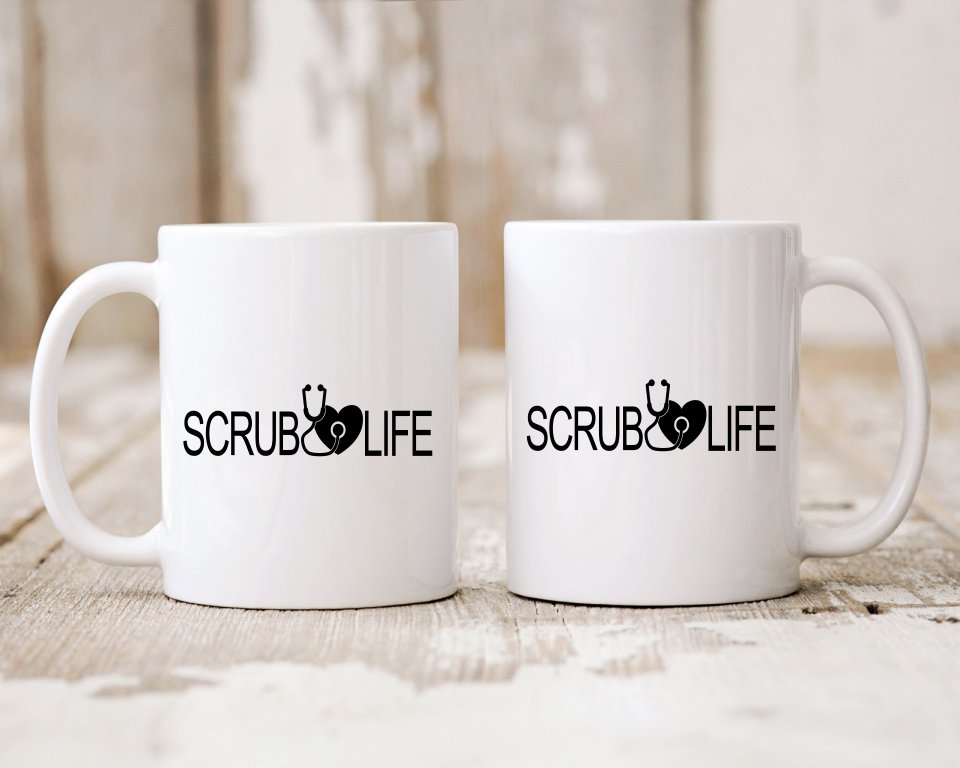 Scrub life Nurse Nursing Medical Coffee Mug