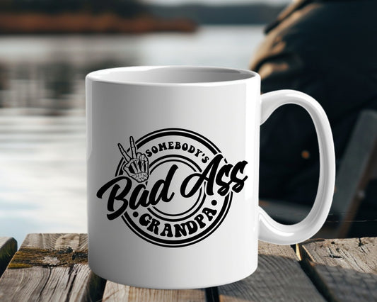 Somebody's Bad Ass Grandpa Coffee Mug