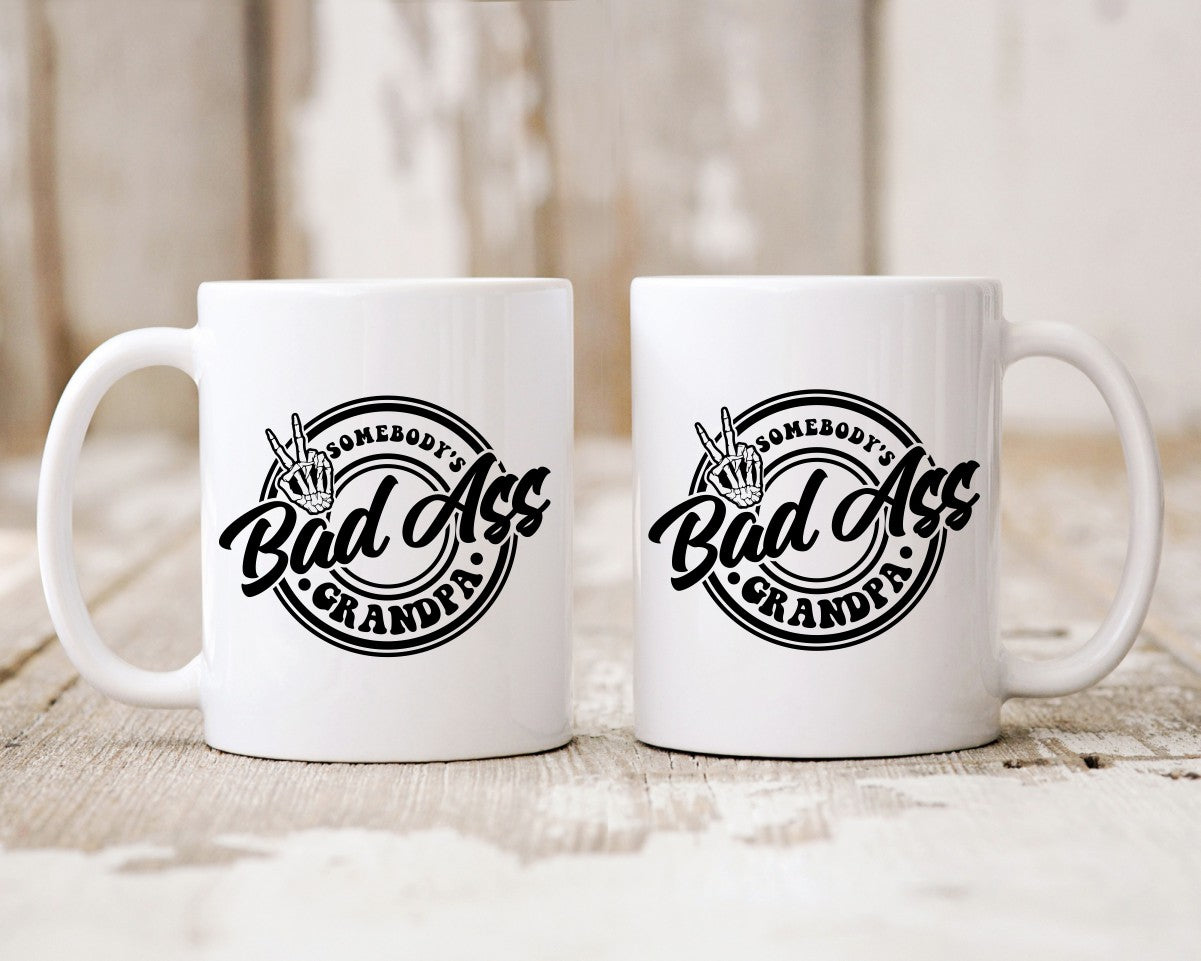 Somebody's Bad Ass Grandpa Coffee Mug