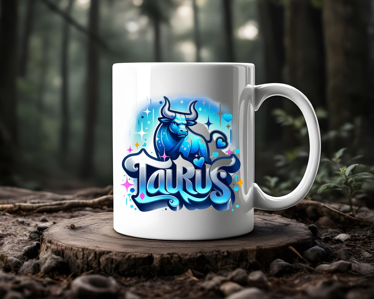 Taurus Zodiac Astrology Signs Coffee Mug B