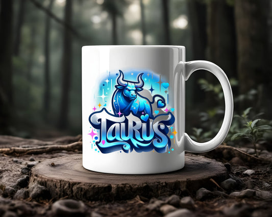 Taurus Zodiac Astrology Signs Coffee Mug B