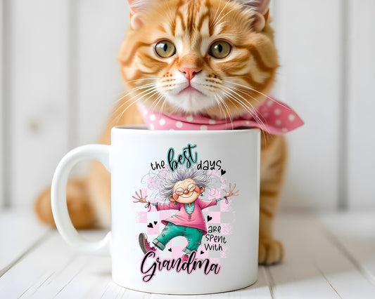 The Best Days Are Spent With Grandma Coffee Mug