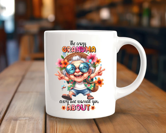 The Crazy Grandma Coffee Mug
