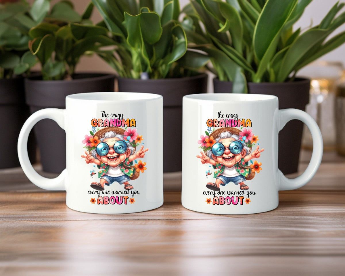 The Crazy Grandma Coffee Mug