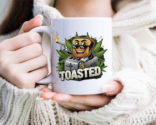 Toasted Marijuana Weed Coffee Mugs