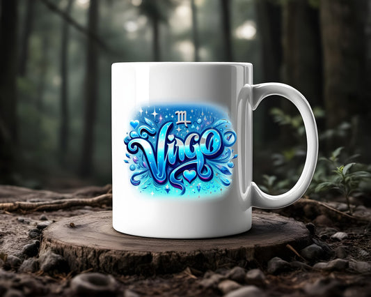 Virgo Zodiac Astrology Signs Coffee Mug B