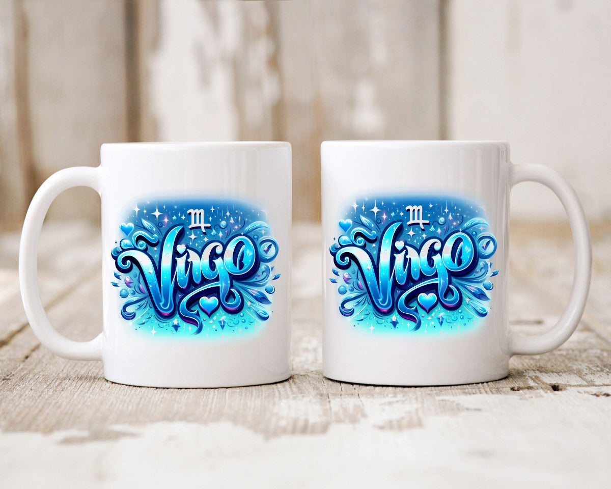 Virgo Zodiac Astrology Signs Coffee Mug B