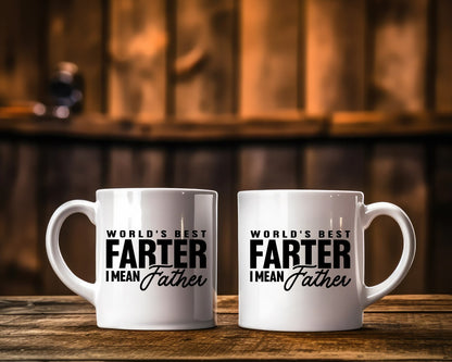 World's Best Farter I mean Father Dad Coffee Mug